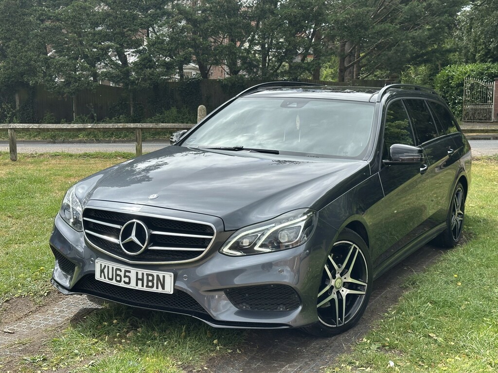 Mercedes-Benz E Class 2.1 E220 Bluetec Amg Night Edition KU65HBN Grey #2