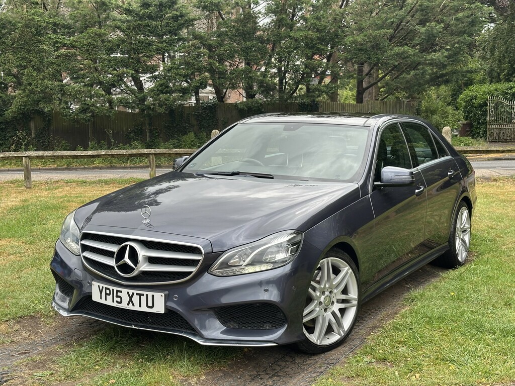 Mercedes-Benz E Class 3.0 E350 V6 Bluetec Amg Line YP15XTU Blue #2