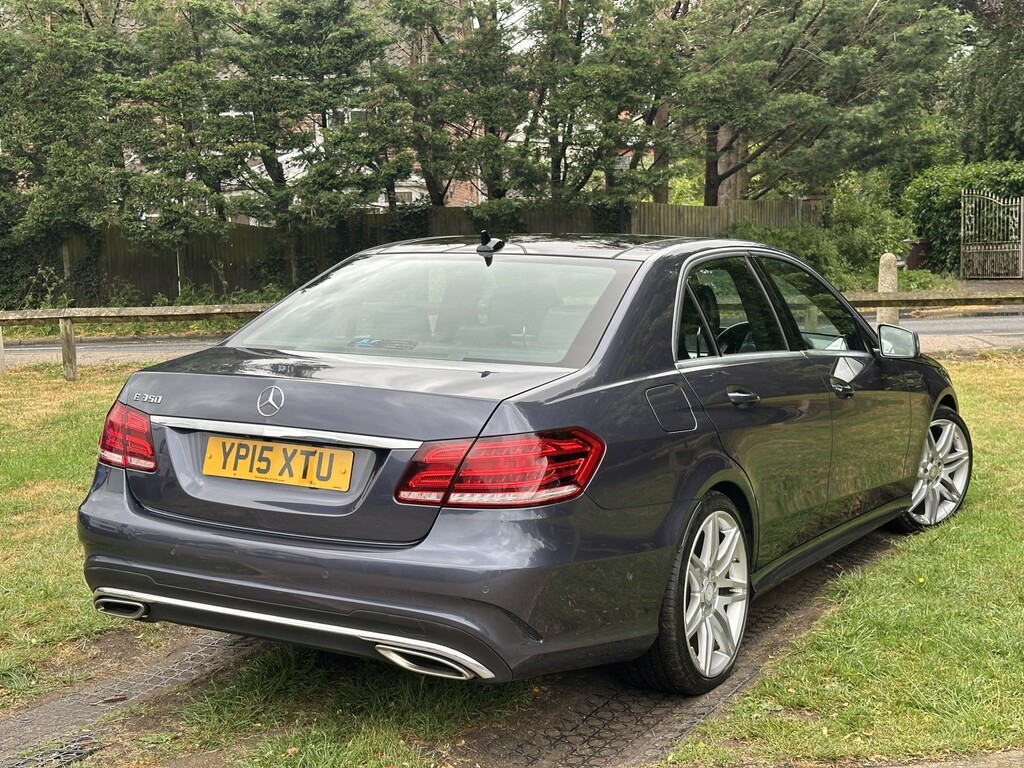 Mercedes-Benz E Class 3.0 E350 V6 Bluetec Amg Line YP15XTU Blue #4