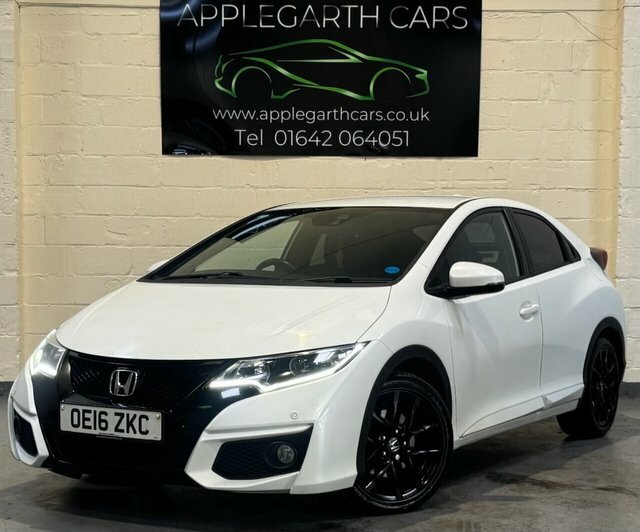 Honda Civic I-dtec Sport Hatchback OE16ZKC White #4