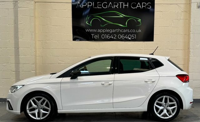 Seat Ibiza Tsi Fr Hatchback YA67NMK White #6