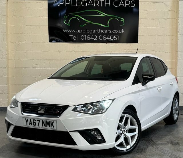 Seat Ibiza Tsi Fr Hatchback YA67NMK White #5