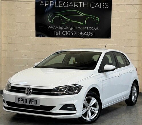 Volkswagen Polo Se Hatchback FP18VFB White #5