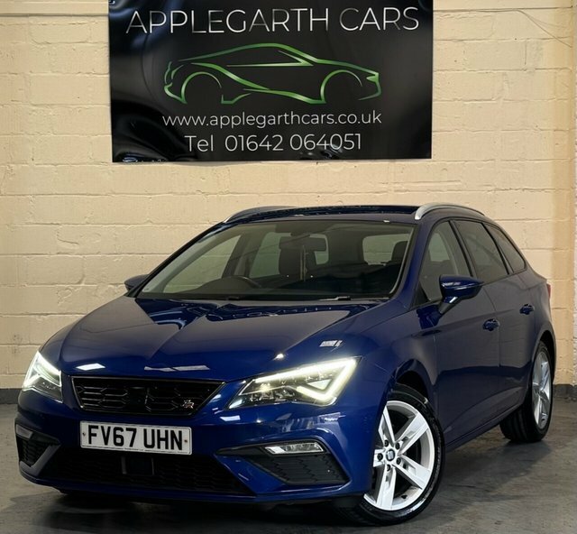 Seat Leon Tdi Fr Technology St FV67UHN Blue #5