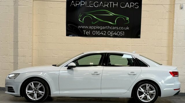Audi A4 Tdi Ultra Se Saloon MW16RWE White #6