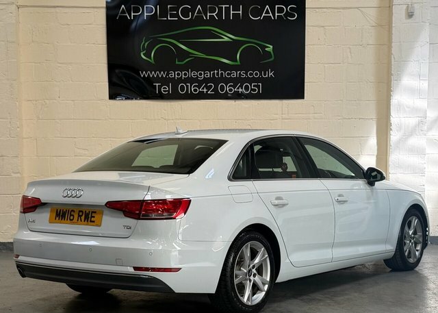 Audi A4 Tdi Ultra Se Saloon MW16RWE White #3