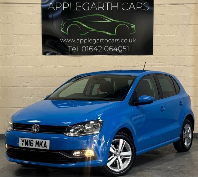 Volkswagen Polo Tsi Bluemotion Tech Match YM16MKA Blue #4