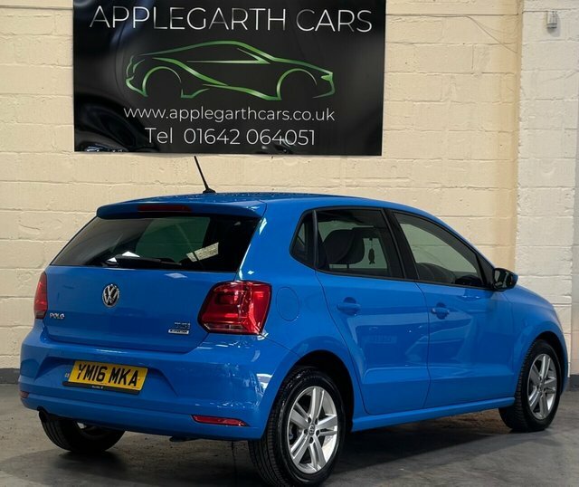 Volkswagen Polo Tsi Bluemotion Tech Match YM16MKA Blue #2