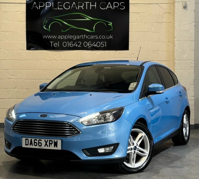 Ford Focus Ecoboost Zetec Hatchback DA66XPW Blue #5