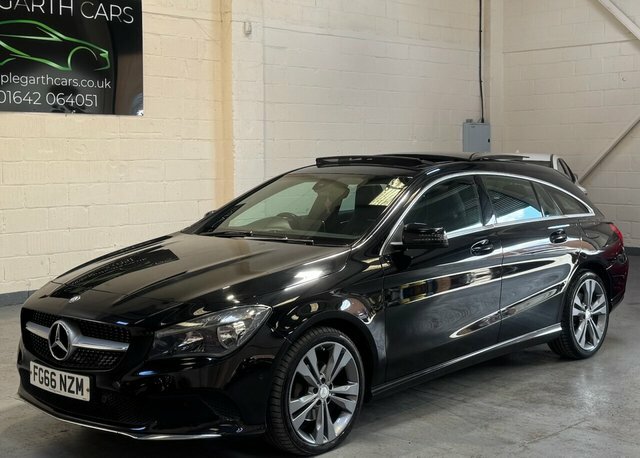 Mercedes-Benz CLA Class 2016 2.1 Cla220d Amg Sport Shooting Brake Dies Black #27