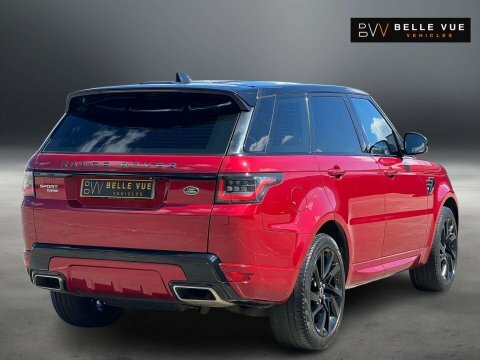 Land Rover Range Rover Sport 3.0 Range Rover GV67GCK Red #3