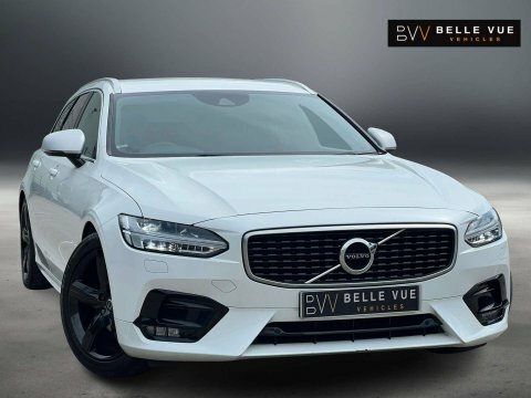 Volvo V90 2.0 V90 R-design White