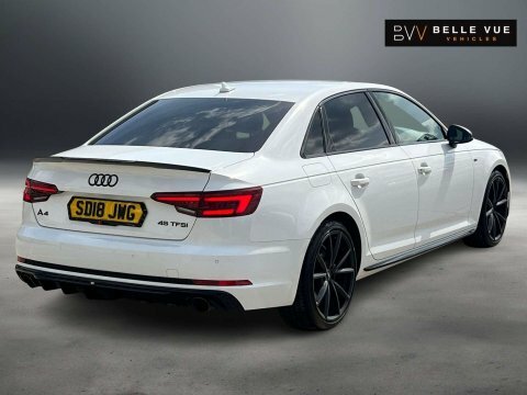 Audi A4 2.0 A4 Black SD18JWG White #6