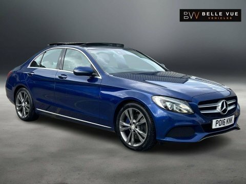 Mercedes-Benz C Class 2.0 C350 Sport PO16KNK Blue #2