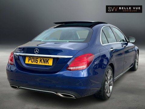 Mercedes-Benz C Class 2.0 C350 Sport PO16KNK Blue #5