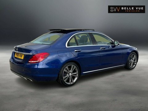 Mercedes-Benz C Class 2.0 C350 Sport PO16KNK Blue #4