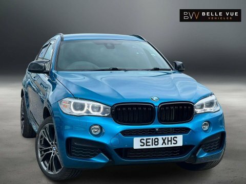 BMW X6 3.0 X6 Xdrive Blue