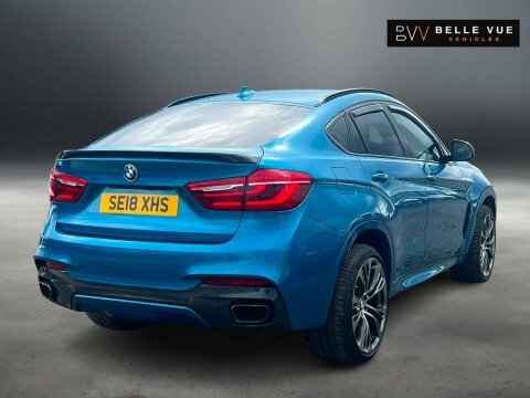 BMW X6 3.0 X6 Xdrive Blue #3