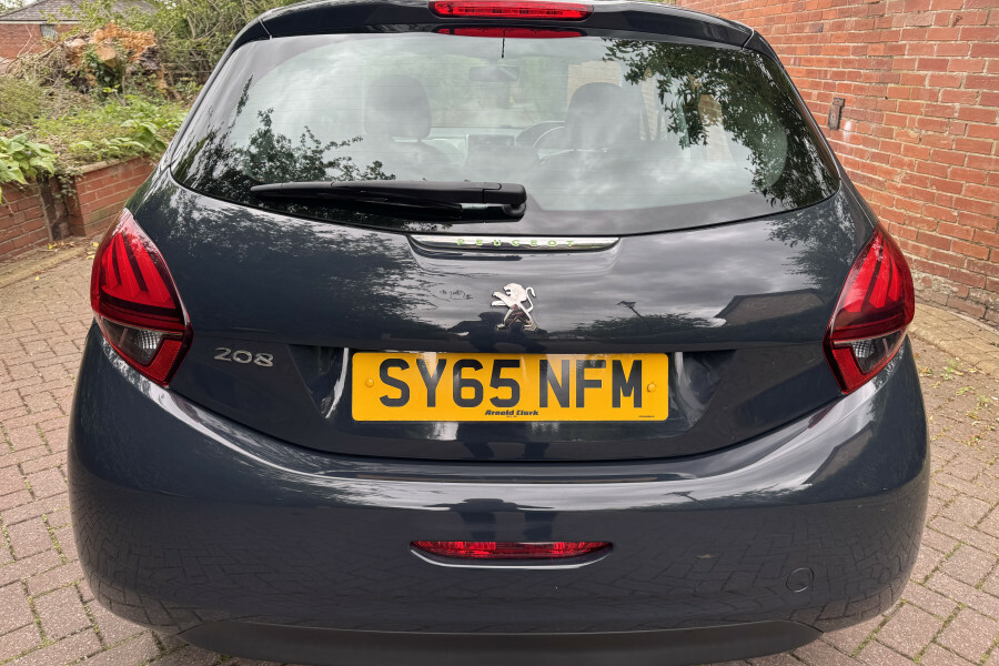 Peugeot 208 Hatchback SY65NFM Grey #4