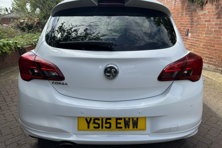 Vauxhall Corsa Hatchback YS15EWW White #4