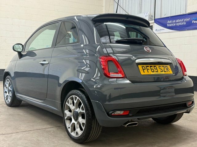 Fiat 500 1.2 Rock Star Navigation Hatchback M Grey #3
