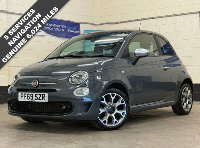 Fiat 500 1.2 Rock Star Navigation Hatchback M Grey