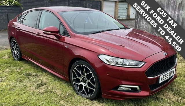 Ford Mondeo 2.0 Tdci St-line Hatchback Eu Red