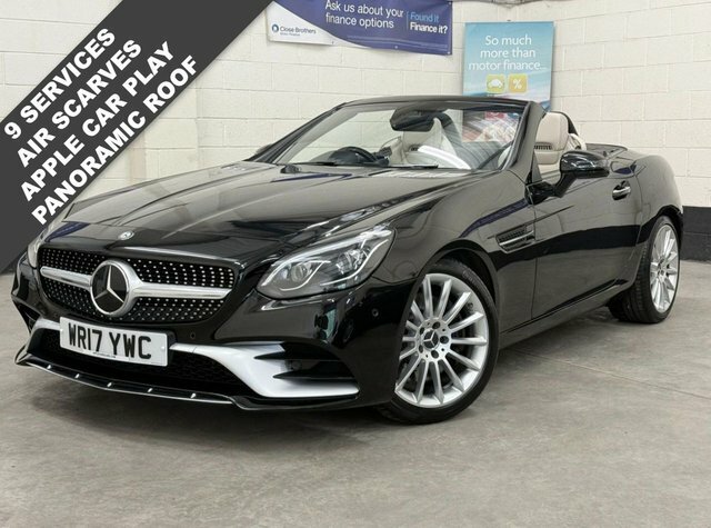 Mercedes-Benz SLC 2.0 Slc200 Amg Line Convertible G-troni Black