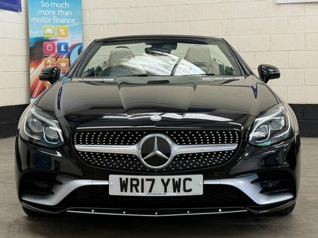 Mercedes-Benz SLC 2.0 Slc200 Amg Line Convertible G-troni Black #4