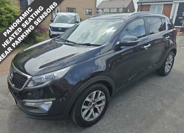 Kia Sportage 1.6 Gdi Ecodynamics 2 Suv Panoramic Door Ma Black