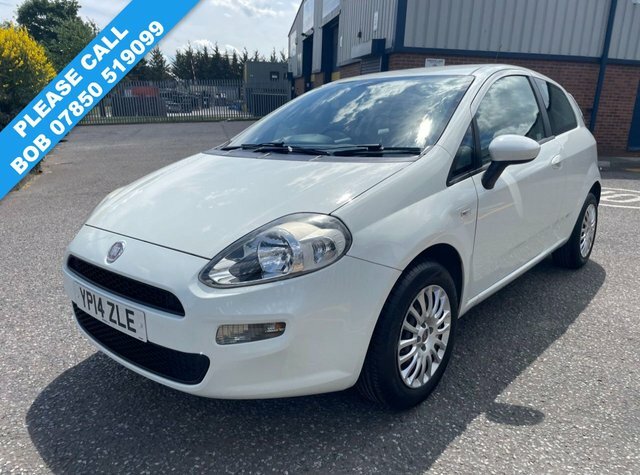 Fiat Punto 1.2 Pop Hatchback Euro 6 69 Bhp White