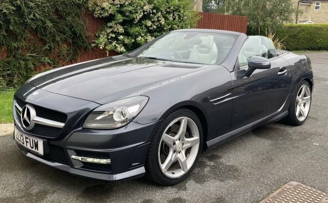Mercedes-Benz SLK 1.8 Slk200 Blueefficiency Amg Sport Convertible 2 Grey #4