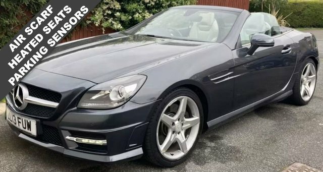 Mercedes-Benz SLK 1.8 Slk200 Blueefficiency Amg Sport Convertible 2 Grey