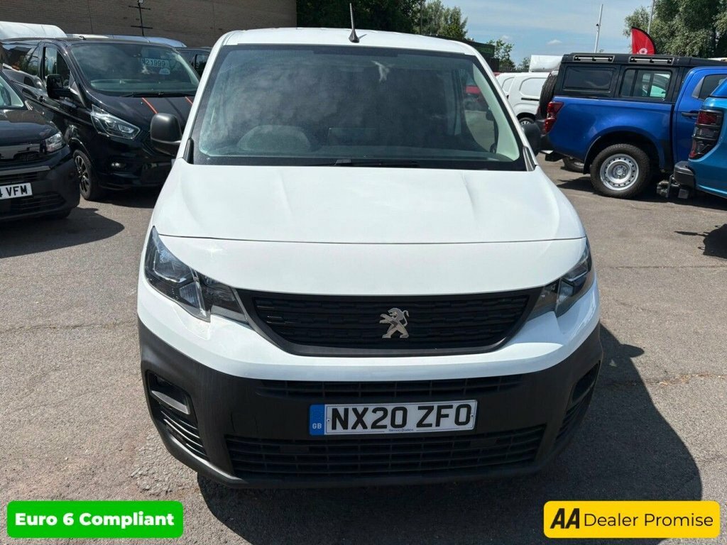 Peugeot Partner 1.5L Professional NX20ZFO White #2