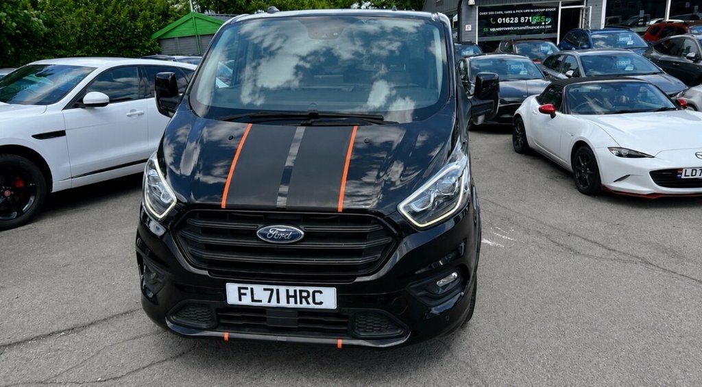 Ford Transit Custom 2L Sport FL71HRC Black #4