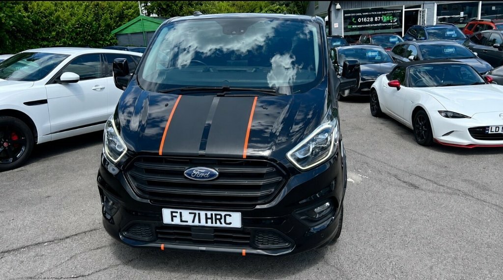 Ford Transit Custom 2L Sport FL71HRC Black #3