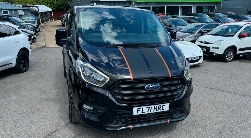 Ford Transit Custom 2L Sport FL71HRC Black #2