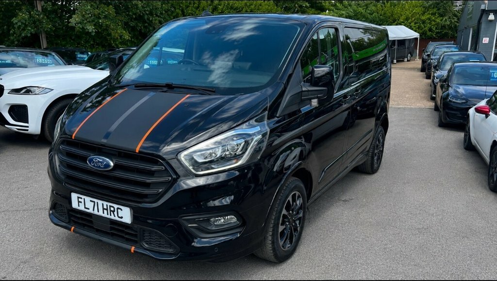 Ford Transit Custom 2L Sport FL71HRC Black #5