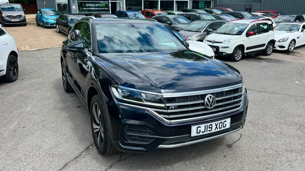 Volkswagen Touareg 3L R-line Tech GJ19XOG Blue #2