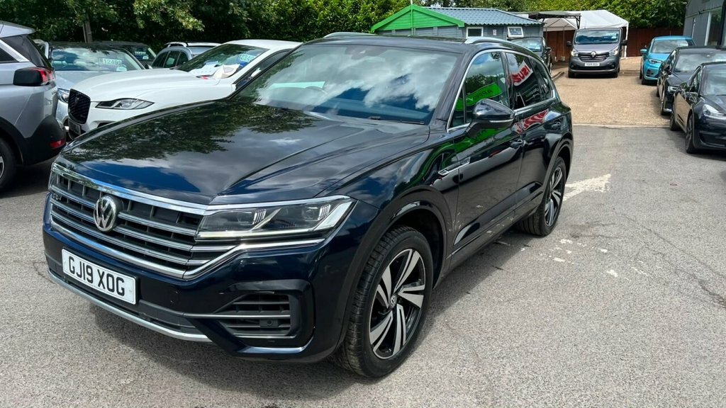 Volkswagen Touareg 3L R-line Tech GJ19XOG Blue #5