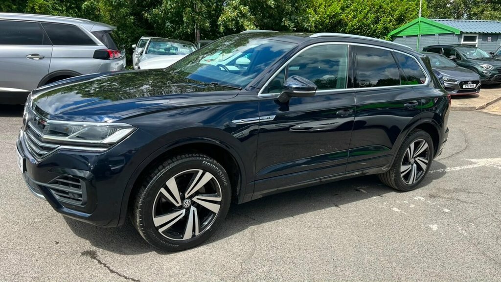 Volkswagen Touareg 3L R-line Tech GJ19XOG Blue #6