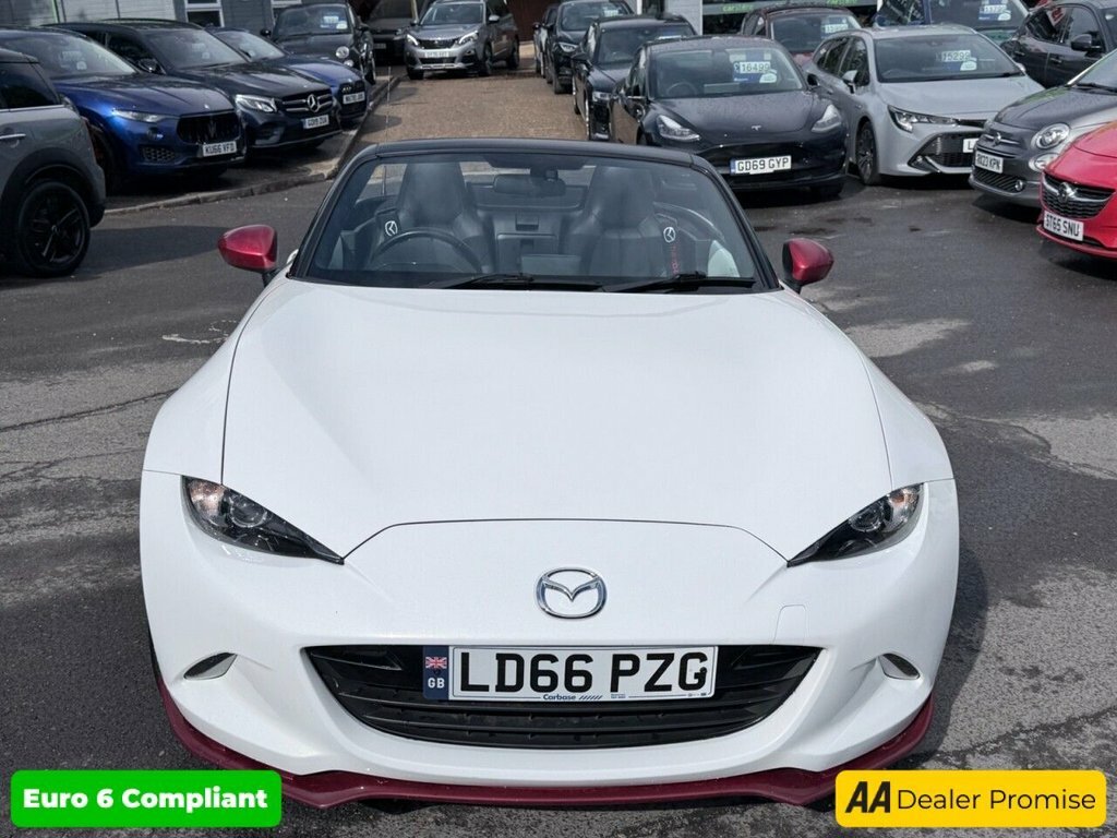 Mazda MX-5 Convertible LD66PZG White #2