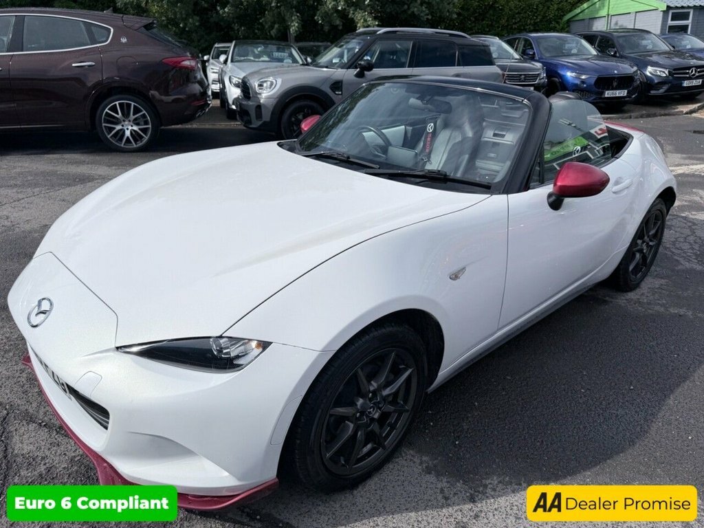 Mazda MX-5 Convertible LD66PZG White #3