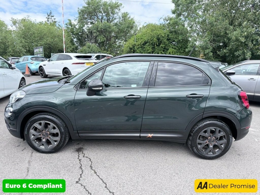 Fiat 500X 1L S-design Green #5