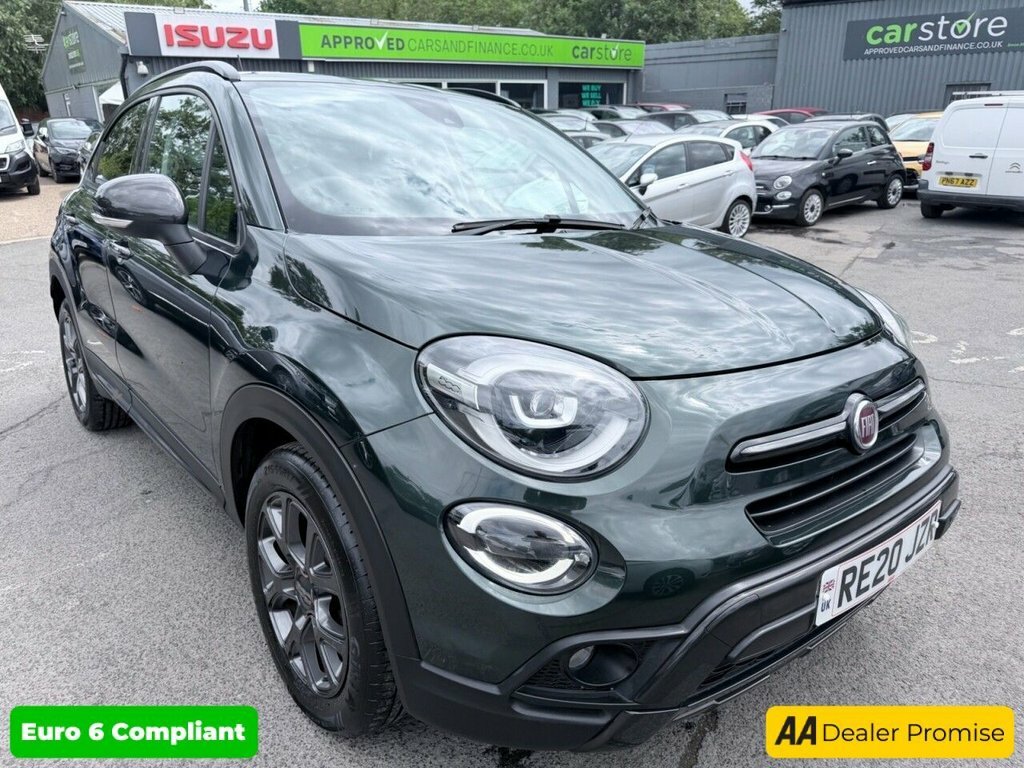Fiat 500X 1L S-design Green #2