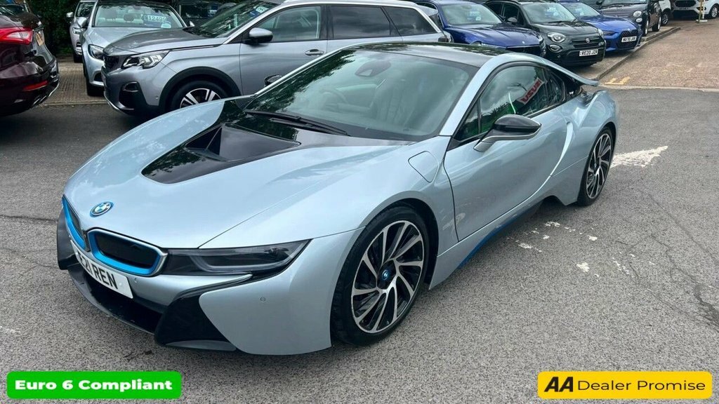 BMW i8 Coupe Silver #6