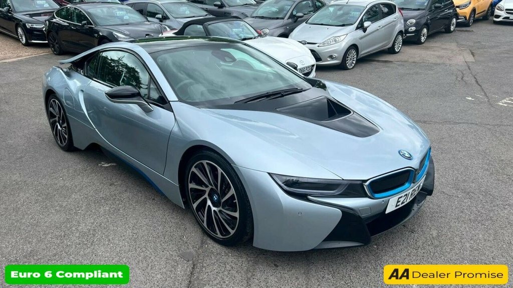 BMW i8 Coupe Silver