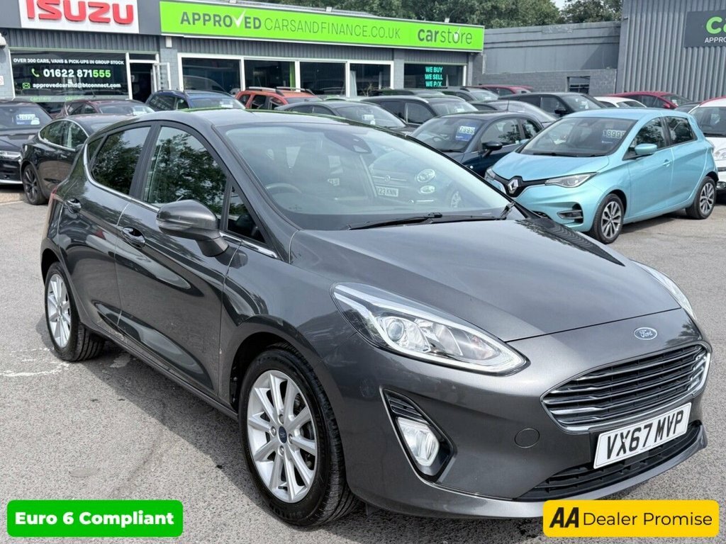 Ford Fiesta Hatchback VX67MVP Grey