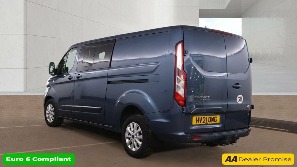 Ford Transit Custom 2L Limited Blue #3