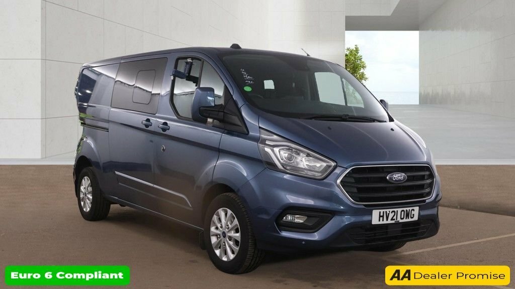 Ford Transit Custom 2L Limited Blue